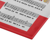 Los! Song mit Bierbraun-Tasse Schneidebrett (Ecke)