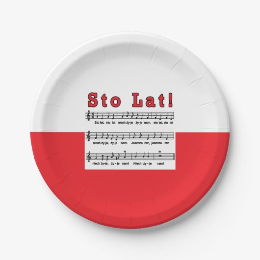 Los! Song Pappteller (Vorderseite)