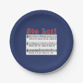 Los! Song Pappteller (Vorderseite)