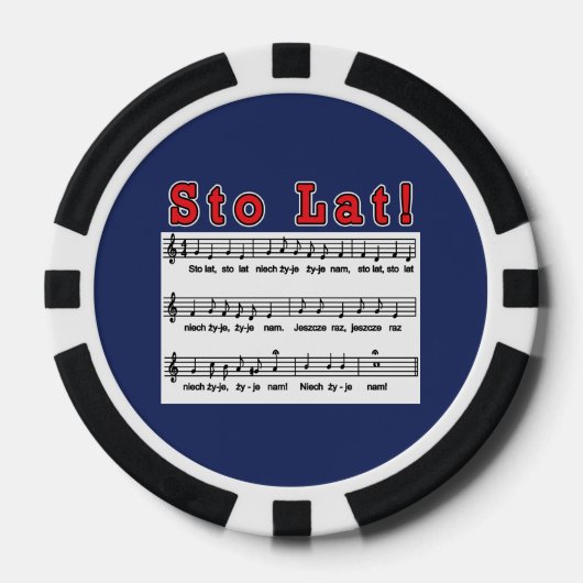 Los! Song Pokerchips (Vorderseite)