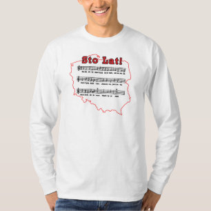 Los! Song Polnischer Karte T-Shirt