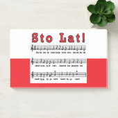 Los! Song Post-it Klebezettel (Büro)