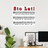 Los! Song Prints Poster (Heimbüro)