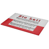 Los! Song Schneidebrett (Ecke)