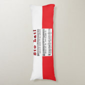 Los! Song Seitenschläferkissen (Vorderseite Vertikal)