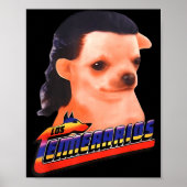 Los Temerarios Funny Dog Chihuahua Poster (Vorne)