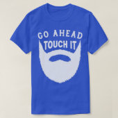 Los Touch es Funny Beard Geschenk T-Shirt (Design vorne)