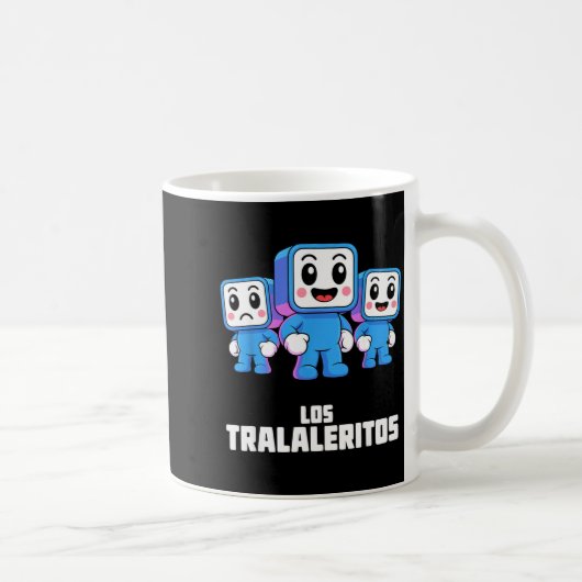 Los Tralaleritos - Funny Italian Brainrot Cringe K Kaffeetasse (Rechts)