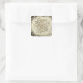 Los und Garonne Quadratischer Aufkleber (Tasche)