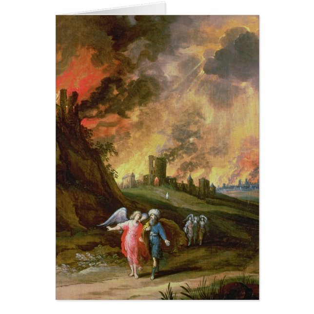 Los und seine Töchter, die Sodom verlassen (Vorne)