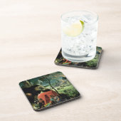 Los und seine Töchter (Öl auf Platte) Untersetzer (Rechte Seite)