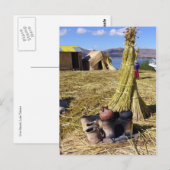 los uros pots postkarte (Vorne/Hinten)