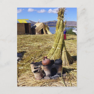 los uros pots postkarte