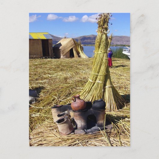 los uros pots postkarte (Vorderseite)