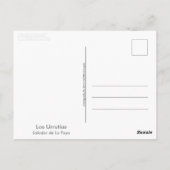 Los Urrutias, Murcia, Spanien Postkarte (Rückseite)
