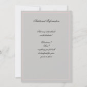 Los Vegas Junggeselinnen-Abschied Einladung (Rückseite)