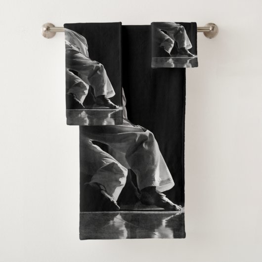 Los von Badetüchern TAEKWONDO der PRÜFUNGEN Badhandtuch Set (Insitu)