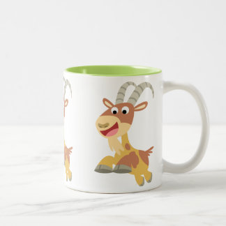Los! (Ziege aus niedlichem Cartoon) Tasse