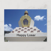 Losar Stupa Postkarte (Vorderseite)