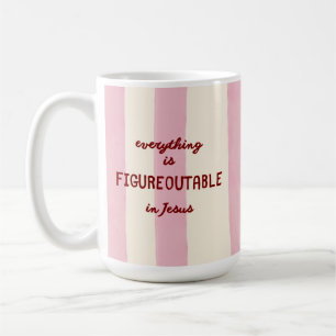 Lösbar in Jesus Christlich Süße Ermutigung Kaffeetasse