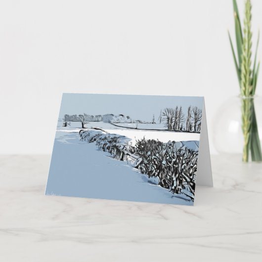 Loscar, Harthill mit Woodall. Karte (Vorderseite)