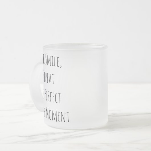 Löschen der 11oz-Keramik-Tasse Mattglastasse (Vorderseite Links)