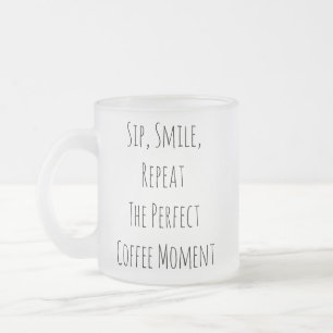 Löschen der 11oz-Keramik-Tasse Mattglastasse