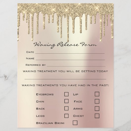 Löschen der Depilabilität Funkelnd Befreiung Flyer (Vorne)