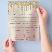 Löschen der Depilabilität Funkelnd Befreiung Flyer (Hand)