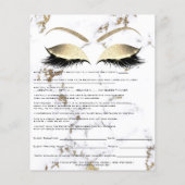 Löschen der Depilations-Haftpflicht-Freischaltung- Flyer (Hinten)