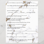 Löschen der Depilations-Haftpflicht-Freischaltung- Flyer (Hinten)