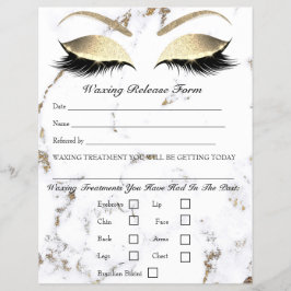 Löschen der Depilations-Haftpflicht-Freischaltung- Flyer