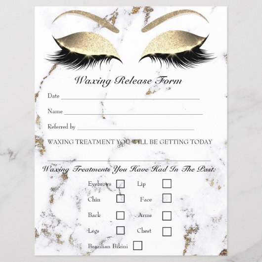 Löschen der Depilations-Haftpflicht-Freischaltung- Flyer (Vorne)