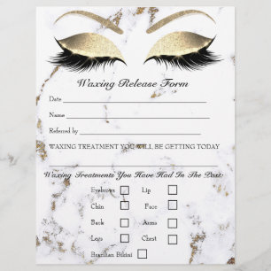 Löschen der Depilations-Haftpflicht-Freischaltung- Flyer