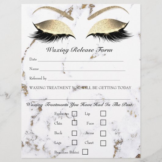 Löschen der Depilations-Haftpflicht-Freischaltung- Flyer (Vorne)