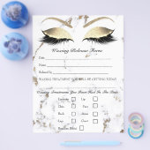 Löschen der Depilations-Haftpflicht-Freischaltung- Flyer (Einzeln)