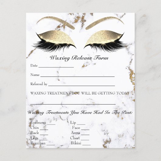 Löschen der Depilations-Haftpflicht-Freischaltung- Flyer (Vorne)