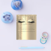 Löschen der Depilations-Haftung Freistellungsformu Flyer (Einzeln)