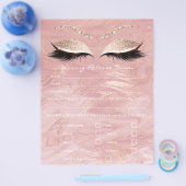 Löschen der Depilations-Haftung Freistellungsformu Flyer (Einzeln)