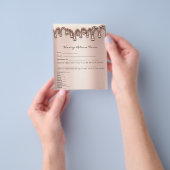 Löschen der Depilations-Haftung Freistellungsformu Flyer (Gruppe)