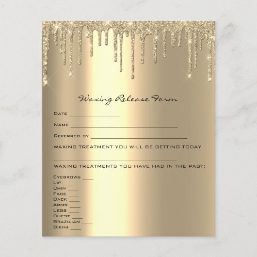 Löschen der Depilations-Haftung Freistellungsformu Flyer (Vorne)