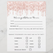 Löschen der Depilationshaftung - weiße Freigabe Flyer (Vorne)