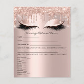 Löschen der Rose für die Freigabe von Depilationen Flyer (Vorne)