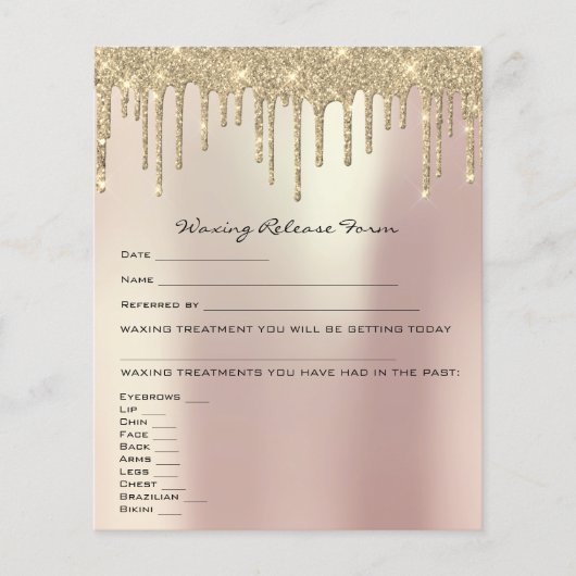 Löschen der Rose für die Freigabe von Depilationen Flyer (Vorne)