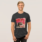 Löschen Oops Lustiges Tech-T-Shirt für Programmier Tri-Blend Shirt (Vorderseite voll)
