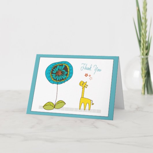 löschen Sie danken Ihnen zu kardieren Dankeskarte (Vorderseite)