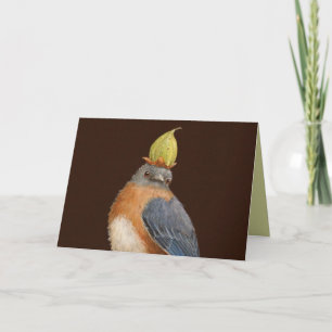 Löschen Sie die Blauvogelkarte Karte