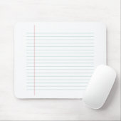 Löschen Sie gezeichnetes Papier Mousepad (Mit Mouse)