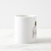 LÖSCHEN Sie hintere Tassen-brünette Kaffeetasse (Mittel)