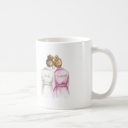 LÖSCHEN Sie hintere Tassen-brünettes Kaffeetasse (Rechts)